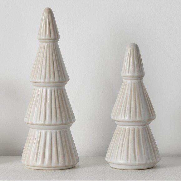 Other - Ceramic Christmas Tree Small Farmhouse Christmas Decor Trees Table Top Mantle